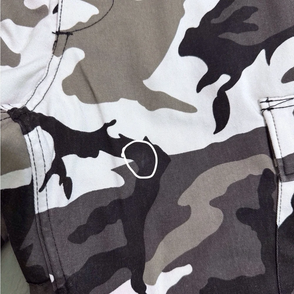RothCo B. D. U Camo Cargo Pants High Rise Size Small Regular - Picture 9 of 12